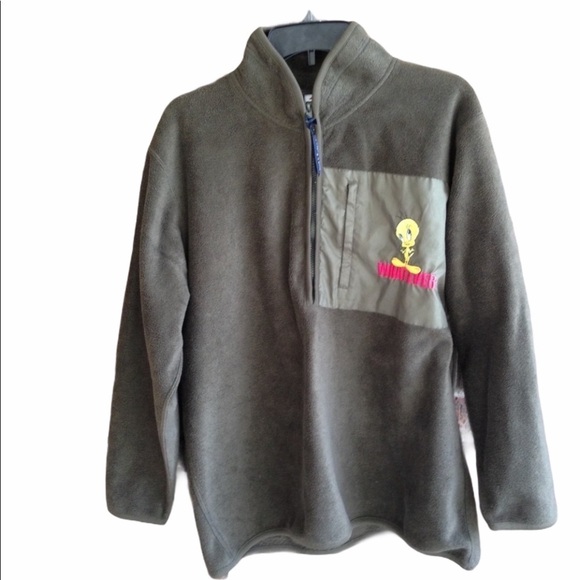 LOONEY Tunes Fleece Size Large - Picture 1 of 7